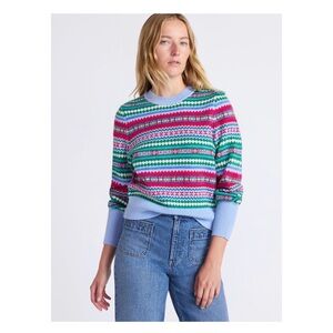 Free Assembly fair isle sweater like new